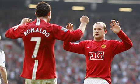 Ronaldo  Rooney on Rooney Es Igual De R  Pido Que Cristiano Ronaldo