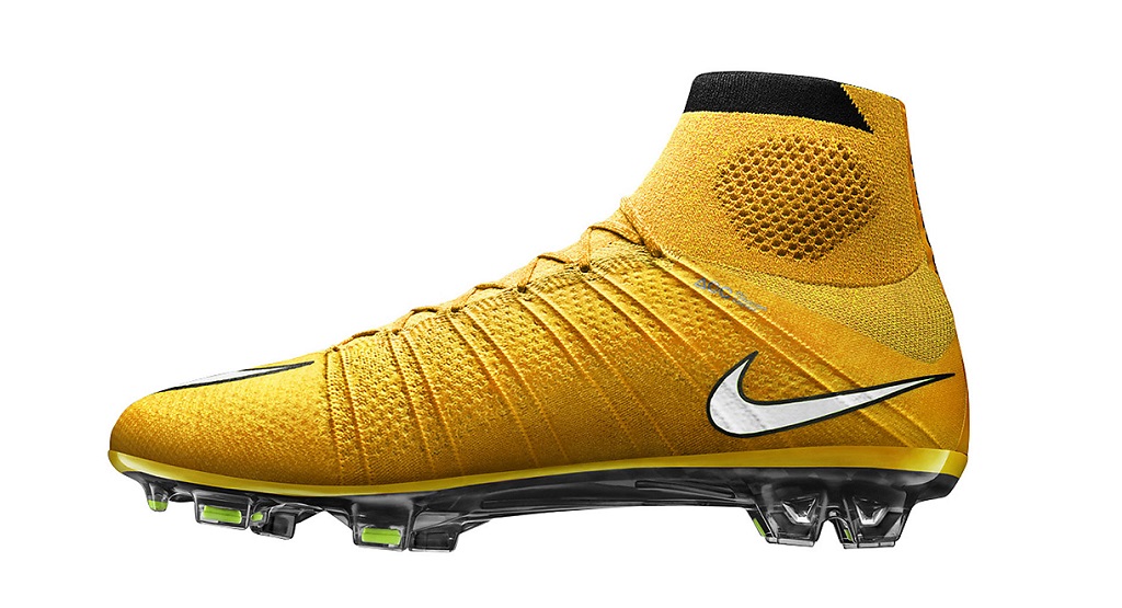 botas de futbol nike mercurial amarillas