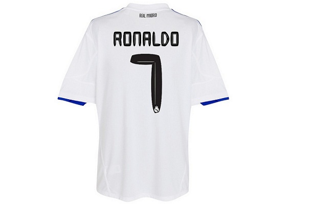 camiseta de cristiano ronaldo real madrid