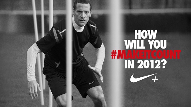 Línea del sitio Meyella Perspicaz Anuncio Nike con Wilshere y Ferdinand