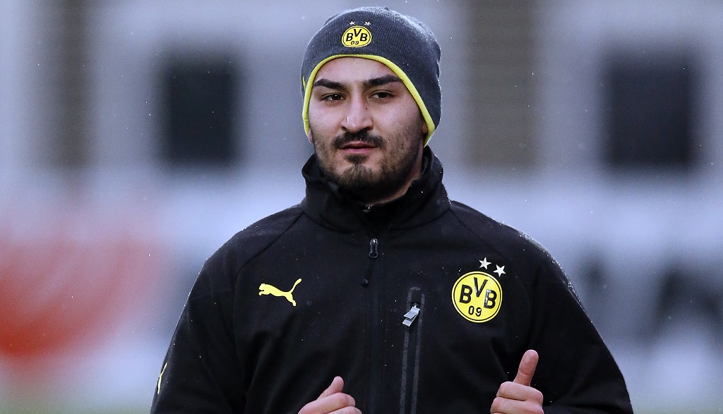 Gundogan entrenando