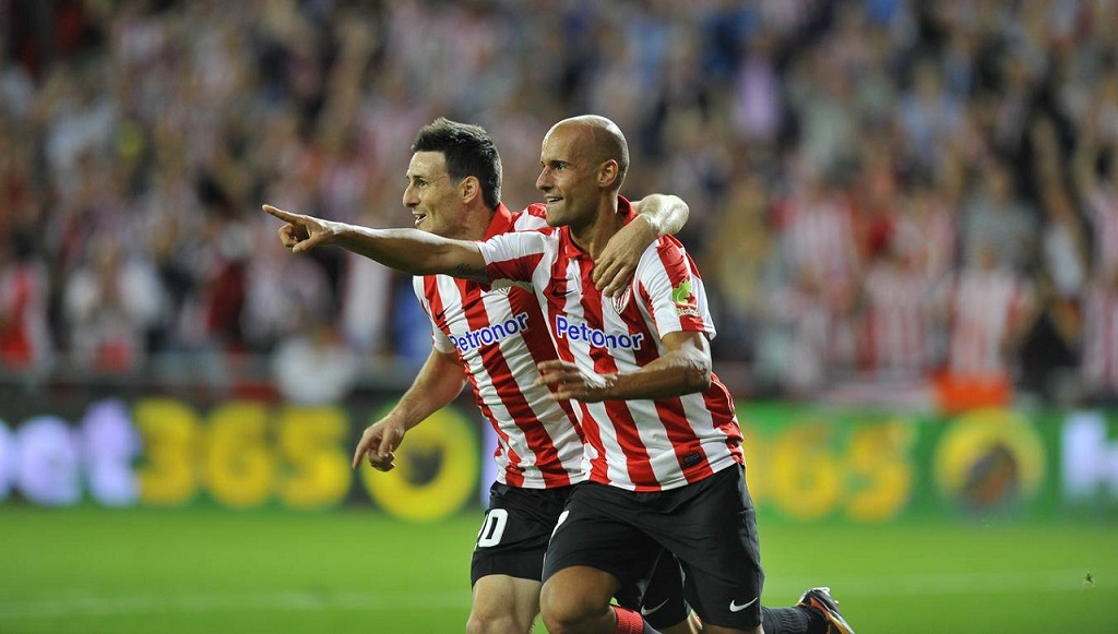 Mikel Rico y Aduriz