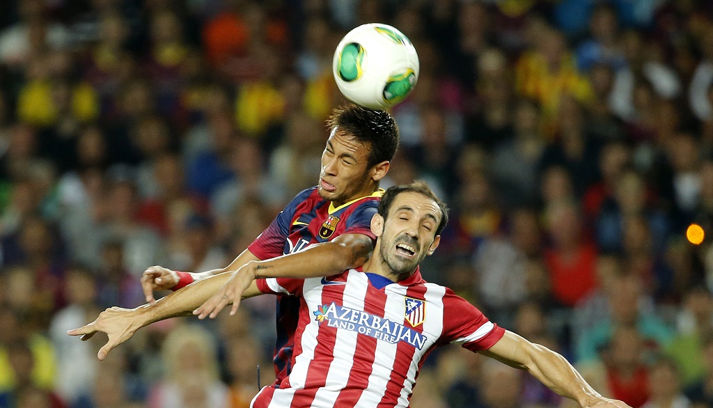 Juanfran  Neymar