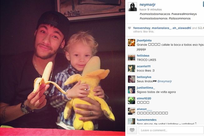 neymar platano