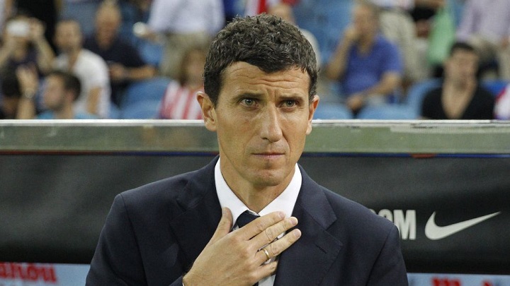 Javi Gracia en el Vicente Calderon