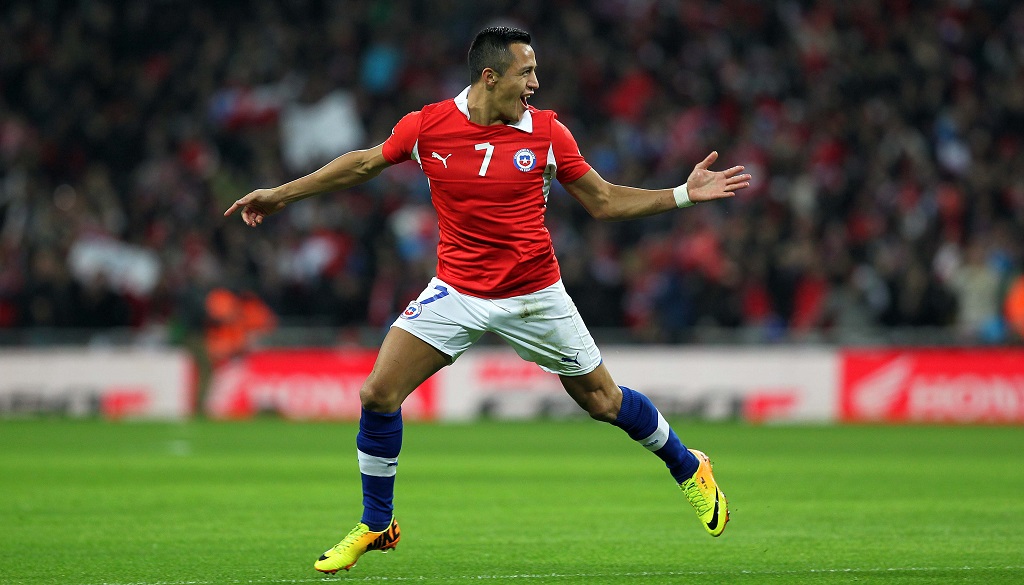 Alexis Sanchez seleccion chilena