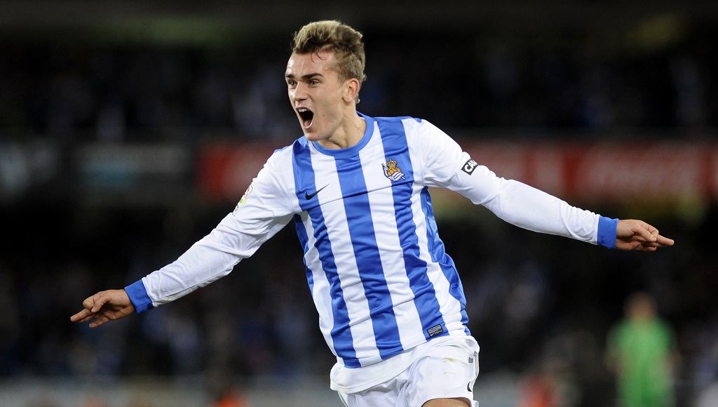 Antoine Griezmann celebrando un gol