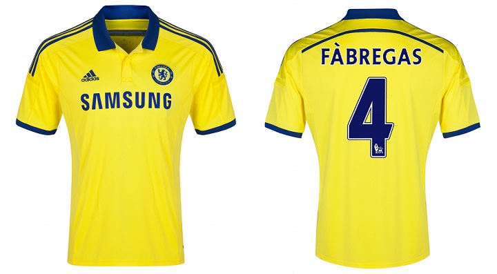 Camiseta amarilla Chelsea