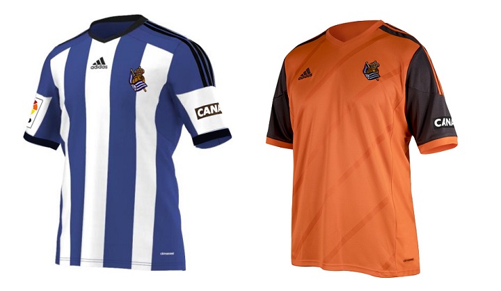 Camisetas Real Sociedad 2014-2015