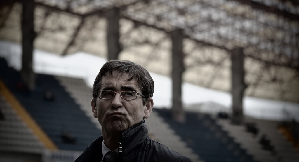 Fernando Vazquez en Riazor