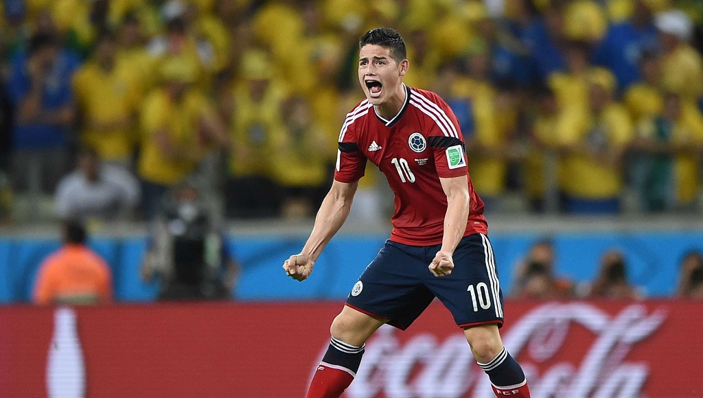 James Rodriguez Colombia 2