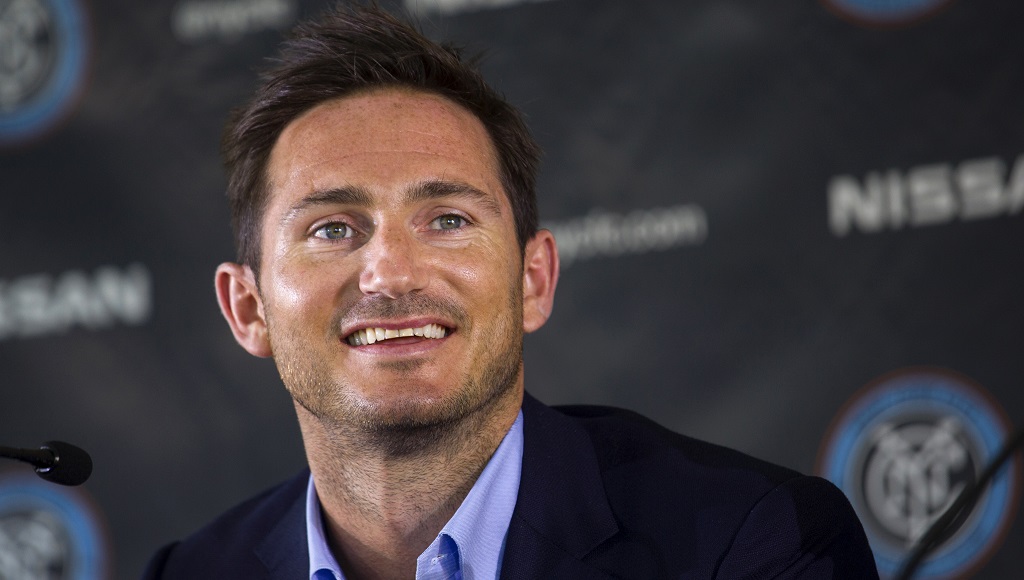 Frank Lampard NY City rueda de prensa