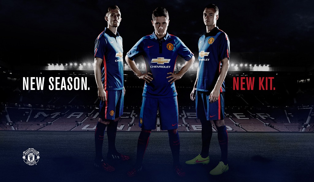 Manchester United tercera equipacion 2014-2015