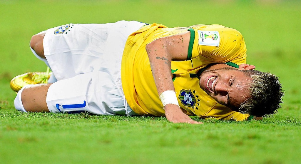 Neymar lesionado