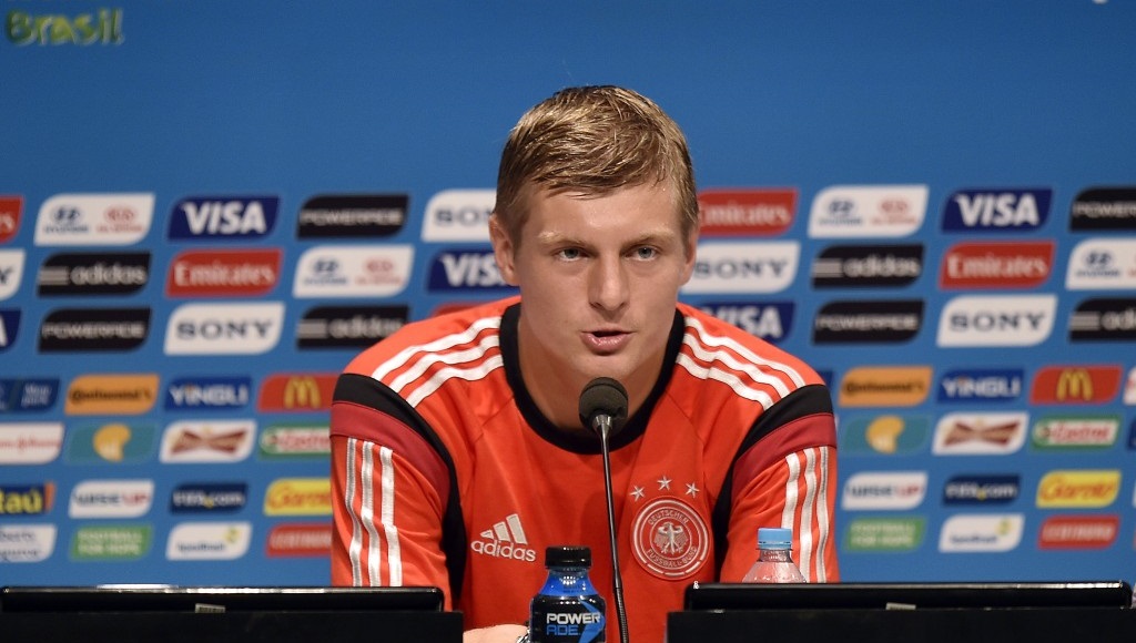 Toni Kroos en rueda de prensa