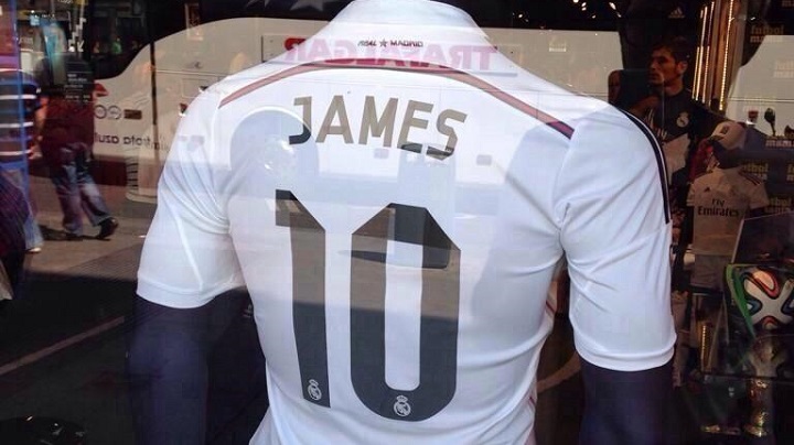 camiseta James Rodriguez