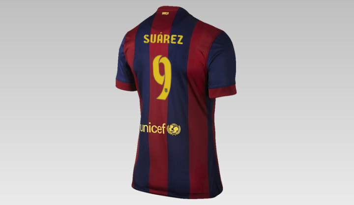 camiseta Luis Suarez FC Barcelona