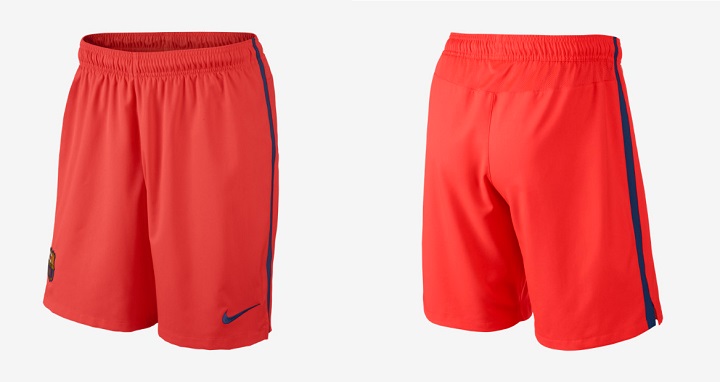 pantalones FC Barcelona segunda equipacion 2014-2015