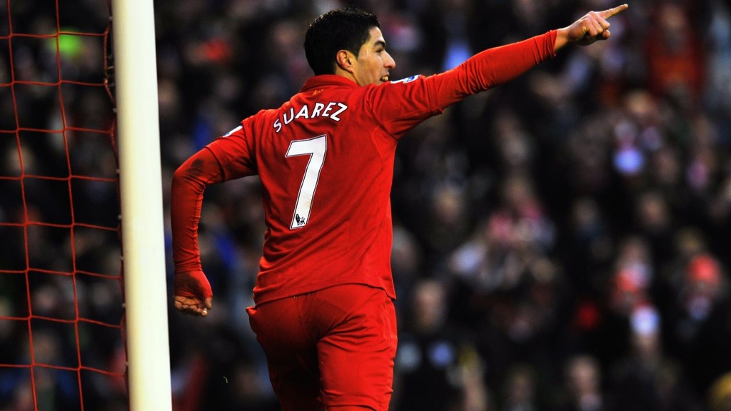 Luis Suarez numero 7