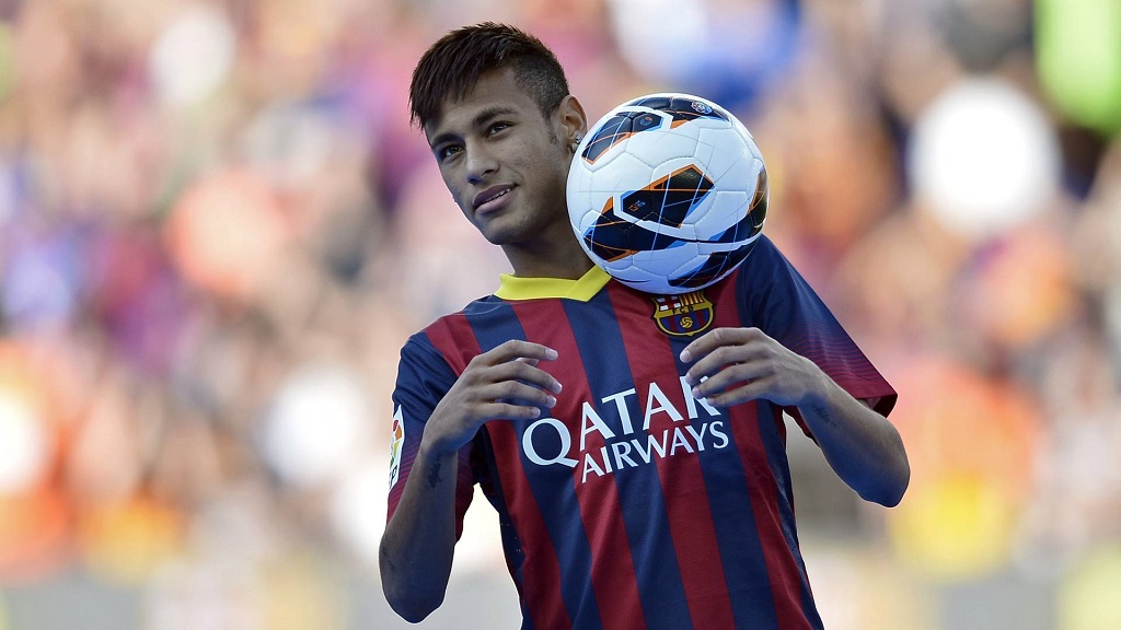 Neymar balon de futbol