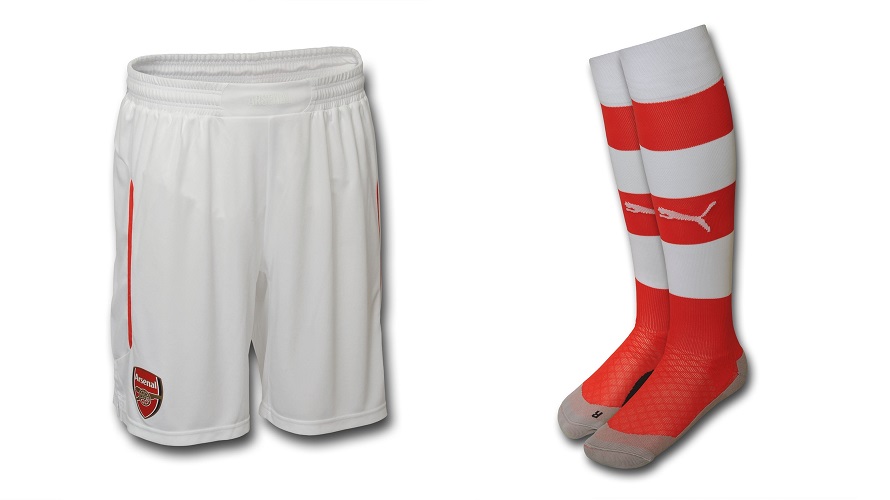 Pantalones y medias Arsenal 2014-2015