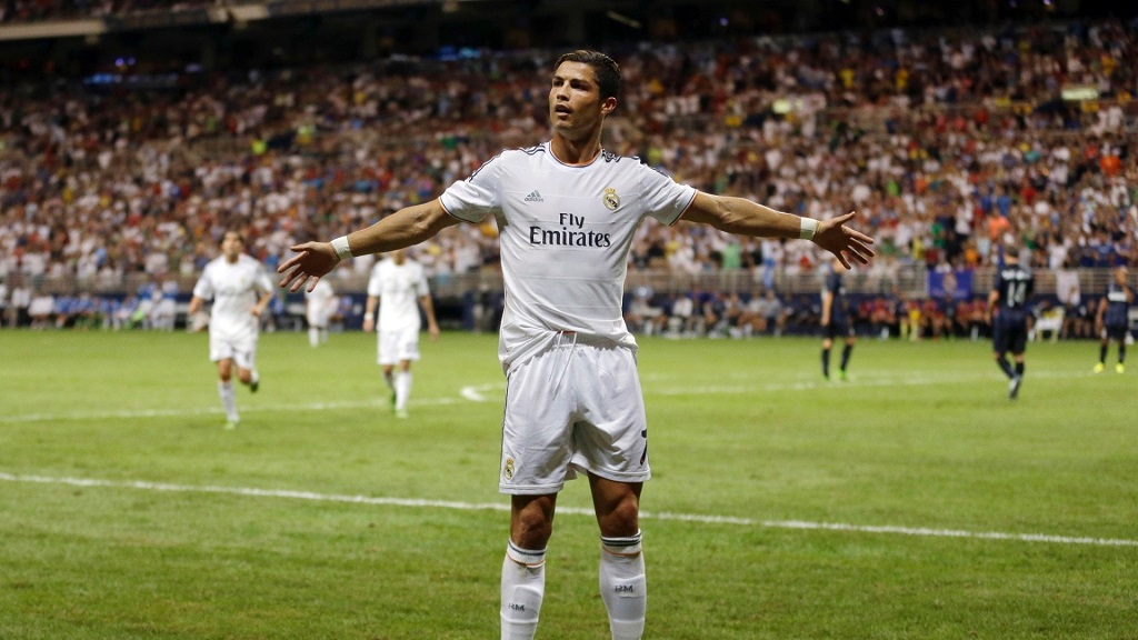 Cristiano Ronaldo celebrando un gol