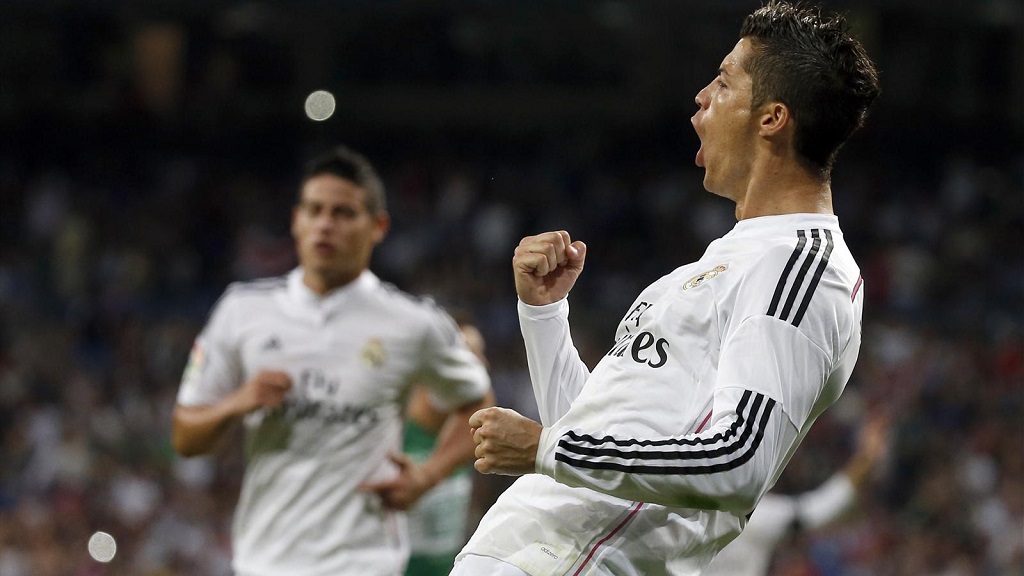 Cristiano Ronaldo gol ante el Elche