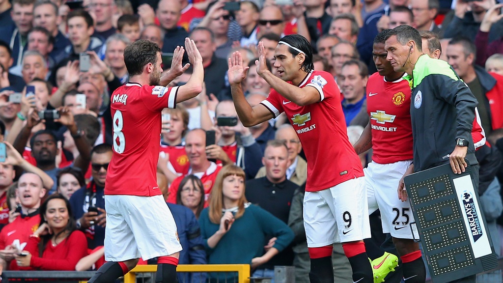 Debut Falcao Manchester United