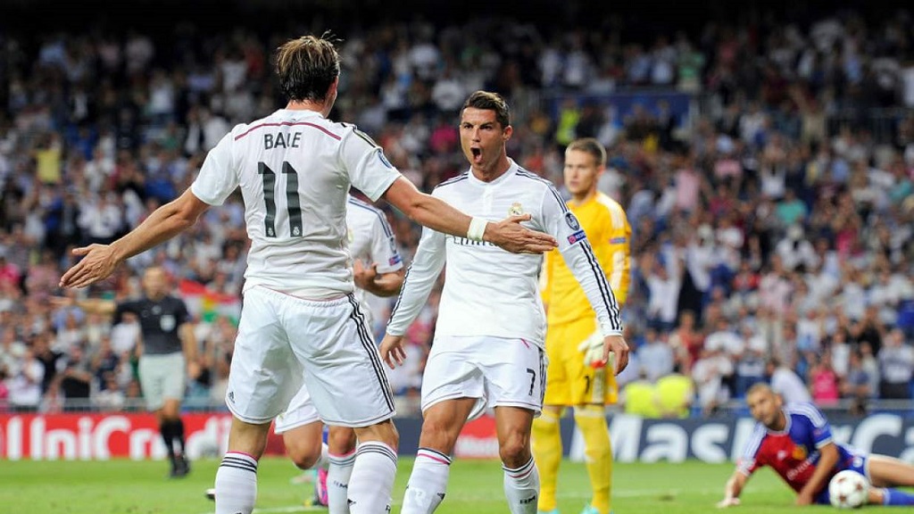 Gareth Bale y Cristiano Ronaldo