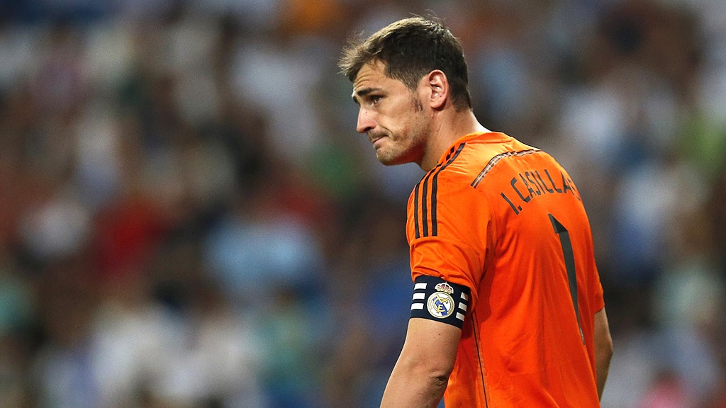 Iker Casillas triste