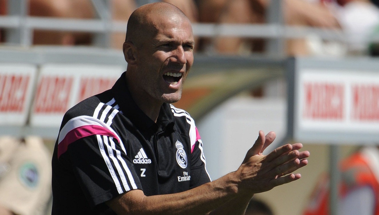 Zidane entrenador del Castilla