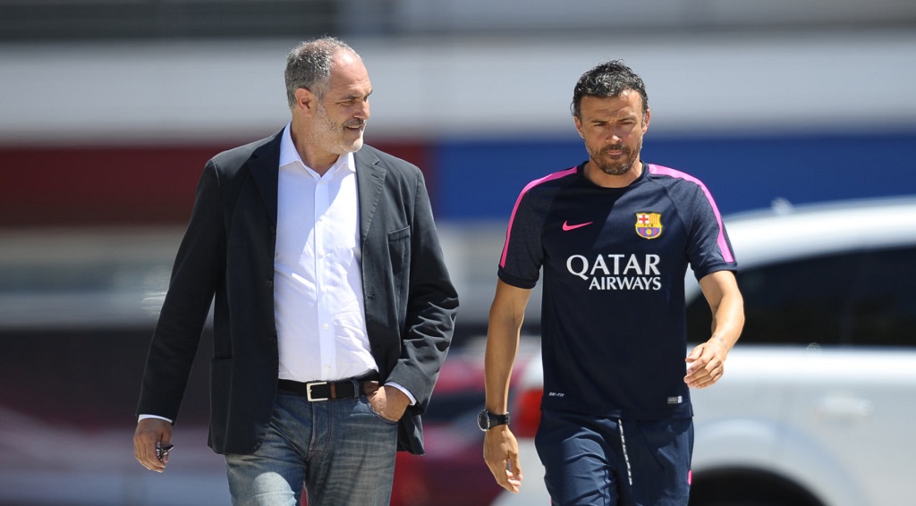 Zubizarreta y Luis Enrique