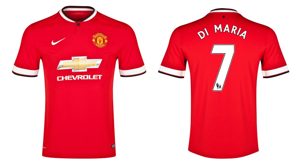 camiseta Manchester United Angel Di Maria