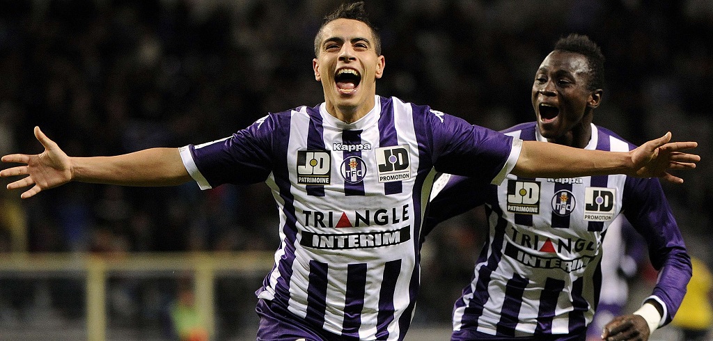 Ben Yedder celebrando un gol