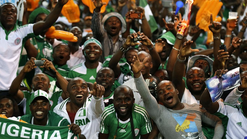 Copa Africa aficionados de Nigeria