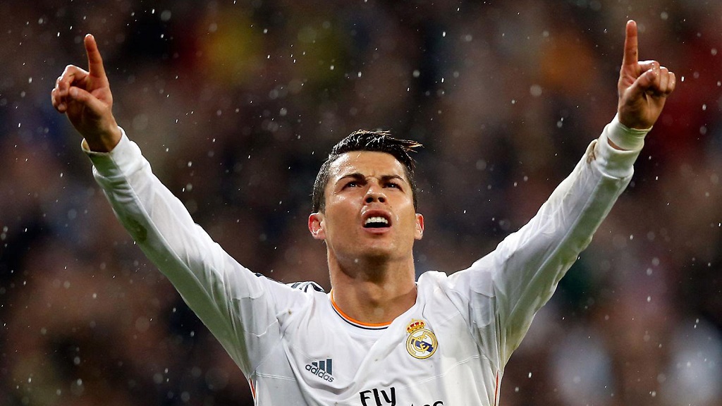 Cristiano Ronaldo celebrando un gol