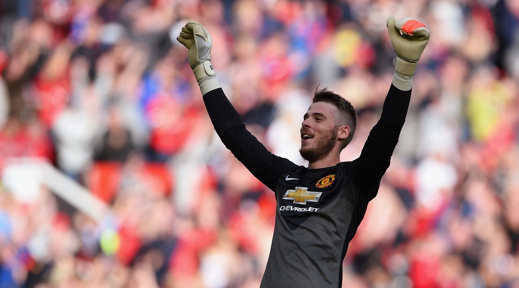 David de Gea contento