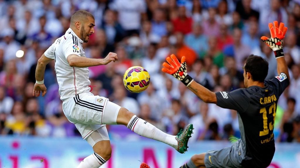 Benzema y Bravo