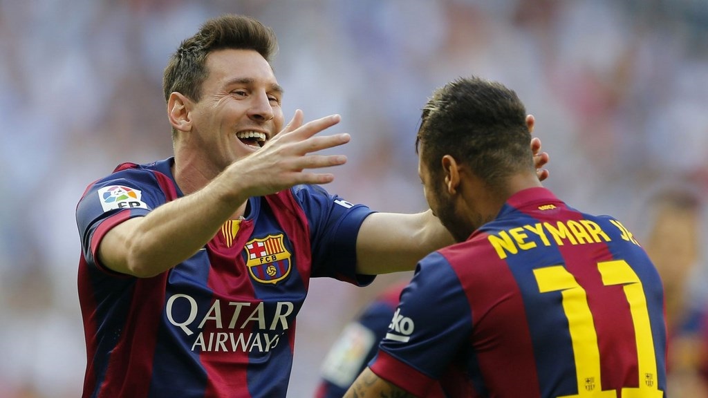 Messi y Neymar