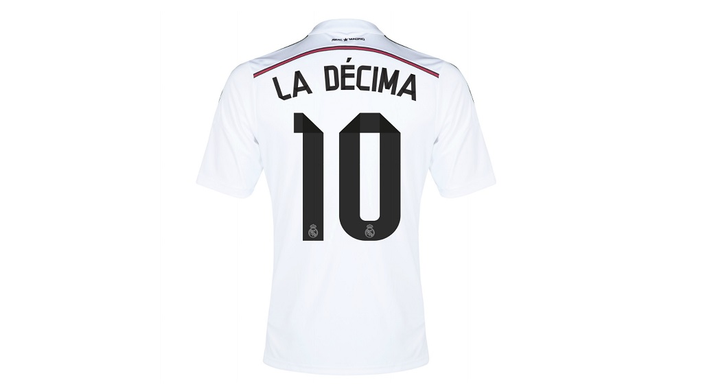 camiseta de la decima oficial