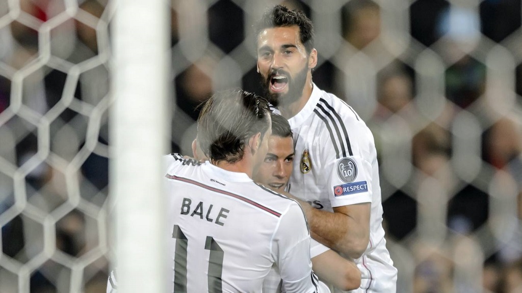 Arbeloa Cristiano y Bale