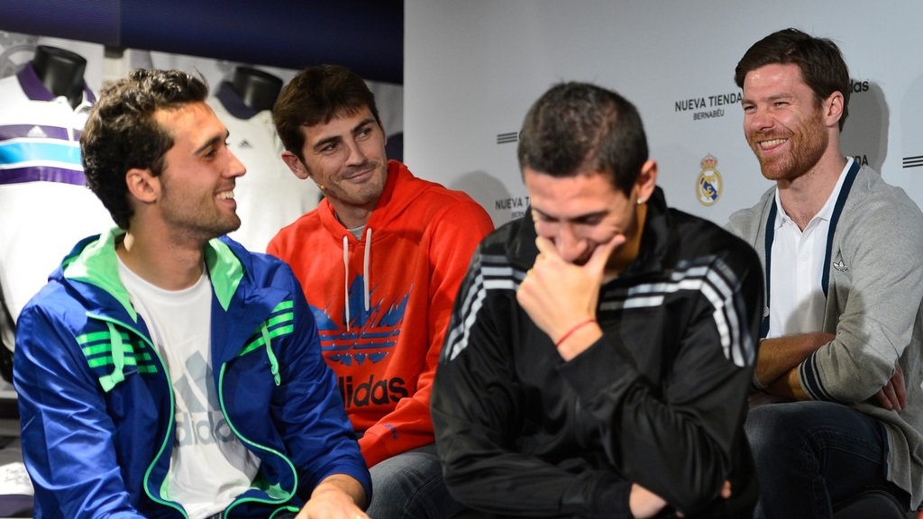 Casillas Alonso, Arbeloa y Di Maria