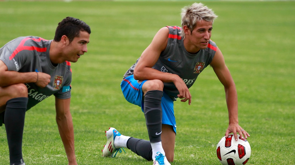 Coentrao y Cristiano Ronaldo