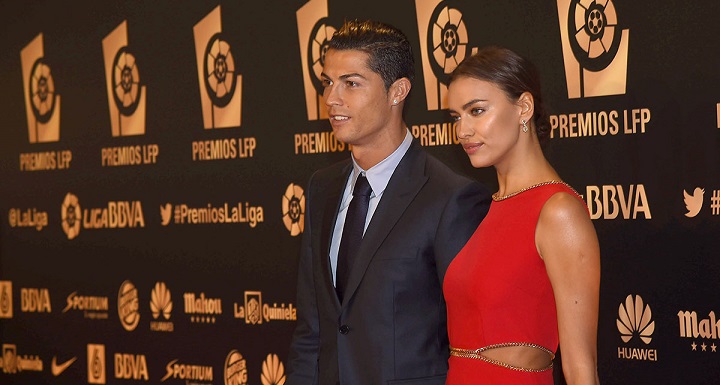 Irina Shayk y Cristiano Ronaldo