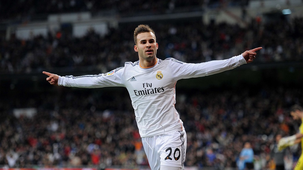 Jese celebrando un gol