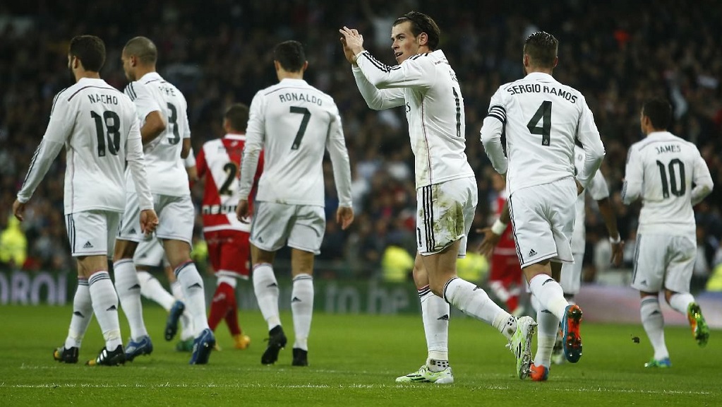 Gareth Bale celebracion