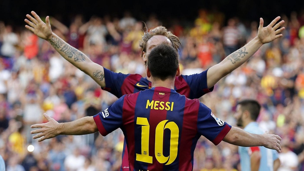 Messi y Rakitic