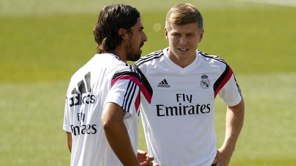 Sami Khedira y Toni Kroos