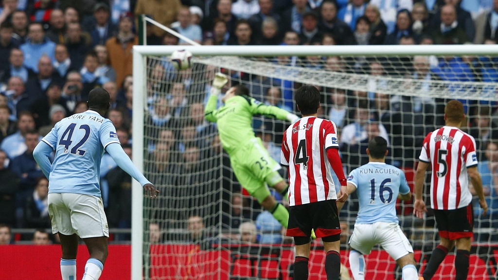 Toure Yaya gol Capital One Cup final