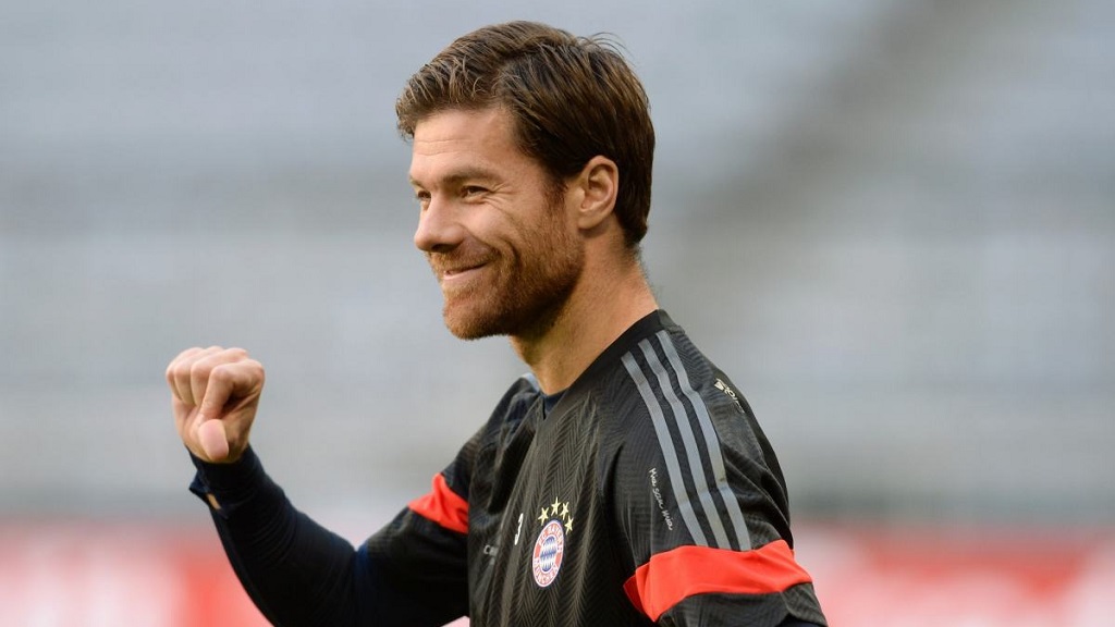 Xabi Alonso Bayern entrenamiento